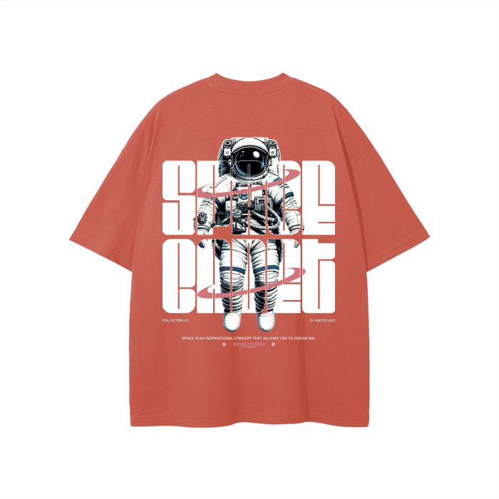 Official V2 Space Cadet Streetwear Loose Fit T-Shirt