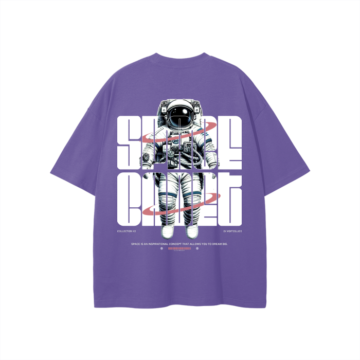 Official V2 Space Cadet Streetwear Loose Fit T-Shirt