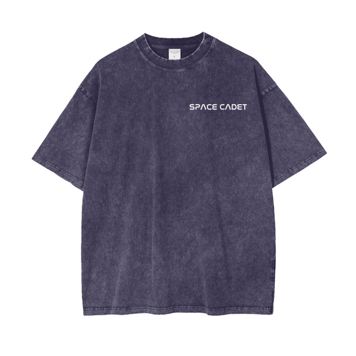 Offical V2 Space Cadet Acid Wash Oversize T-Shirt