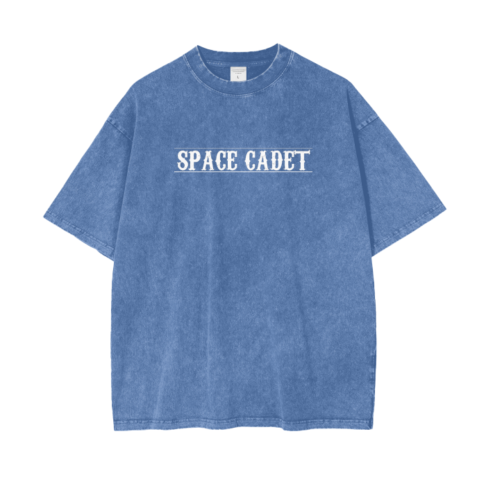 V2 Space Surfer Acid Wash Oversize T-Shirt