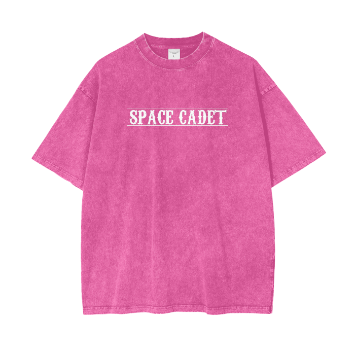V2 Space Surfer Acid Wash Oversize T-Shirt