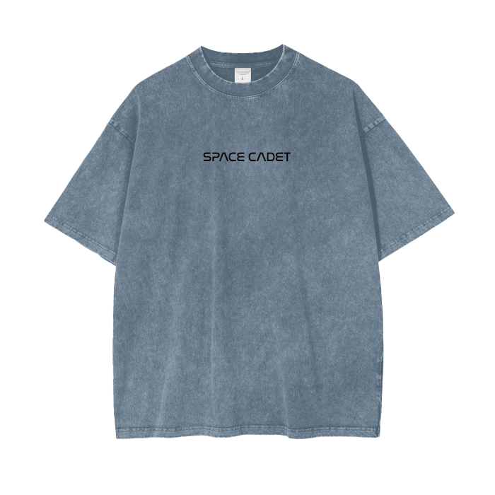V2.2 Space Cadet Summer Release Acid Wash Oversize T-Shirt