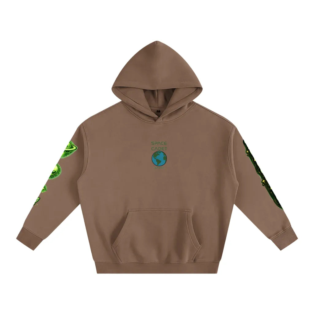 Earth Oversize Fleeced Hoodie