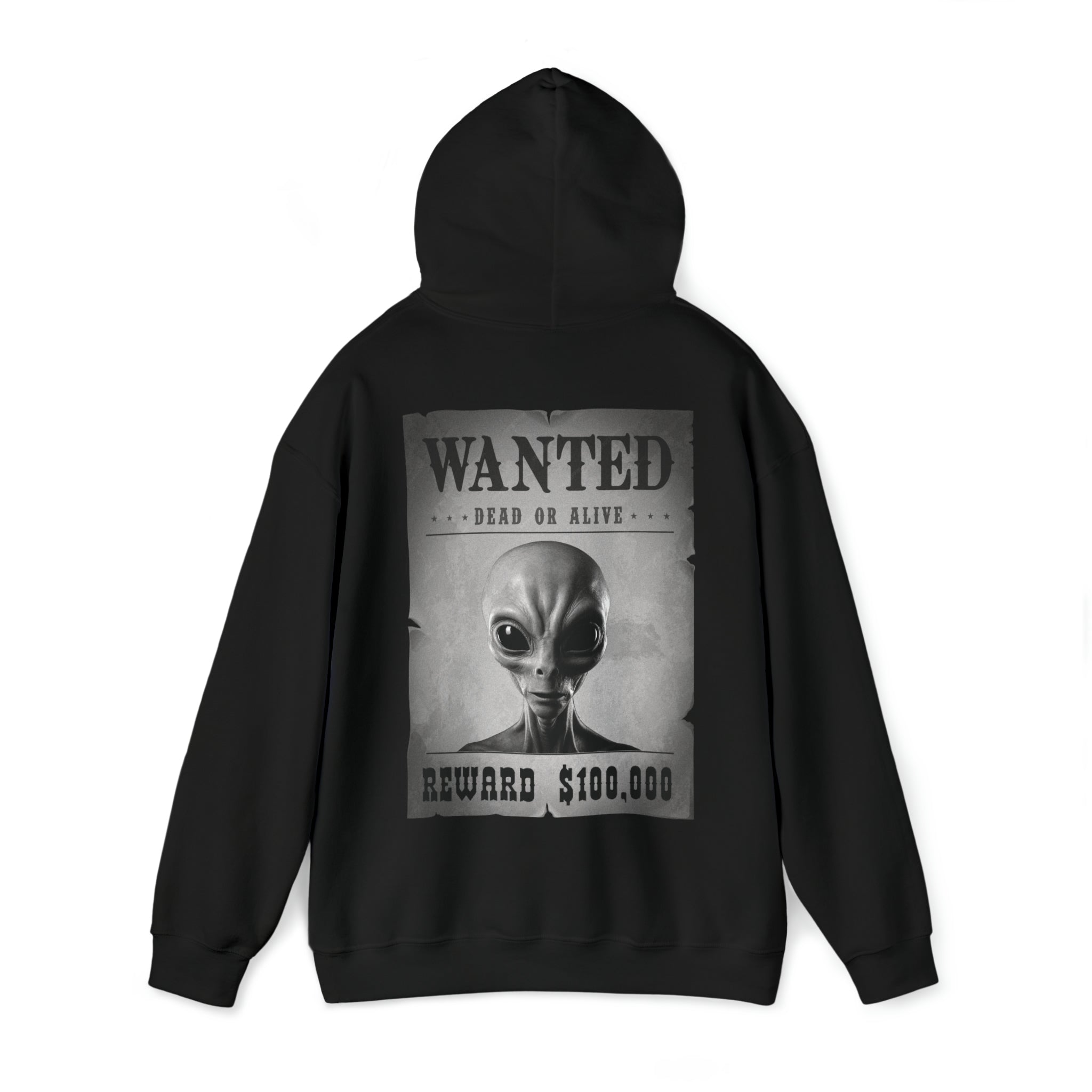 Space Cadet Wanted Alien Hoodie