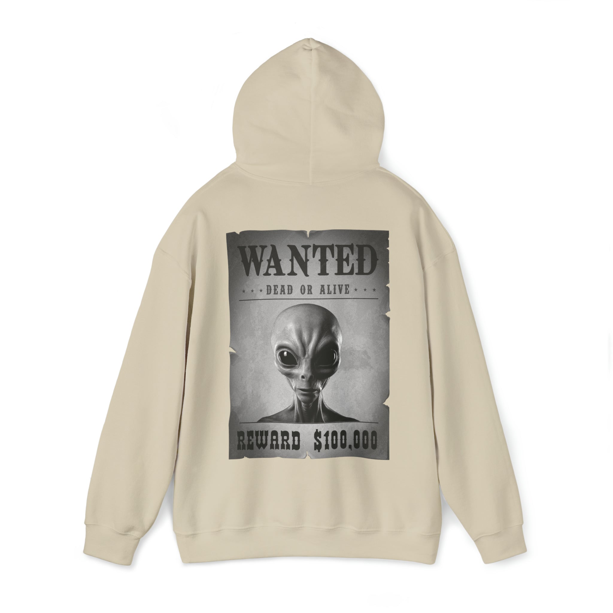 Space Cadet Wanted Alien Hoodie