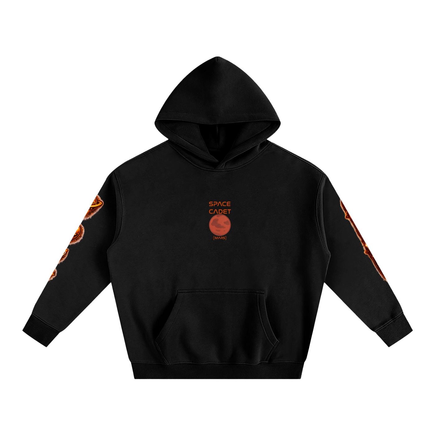 Mars Oversize Fleeced Hoodie