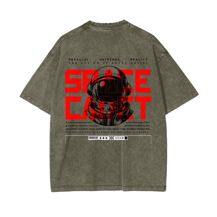 V2.1 Space Cadet Summer Release Acid Wash Oversized T-Shirt