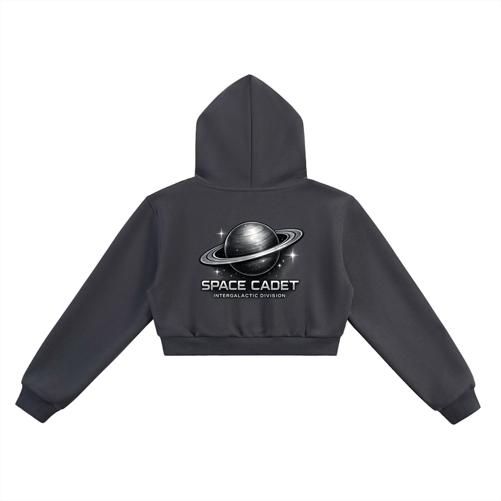 Space Cadet Cropped Hoodie