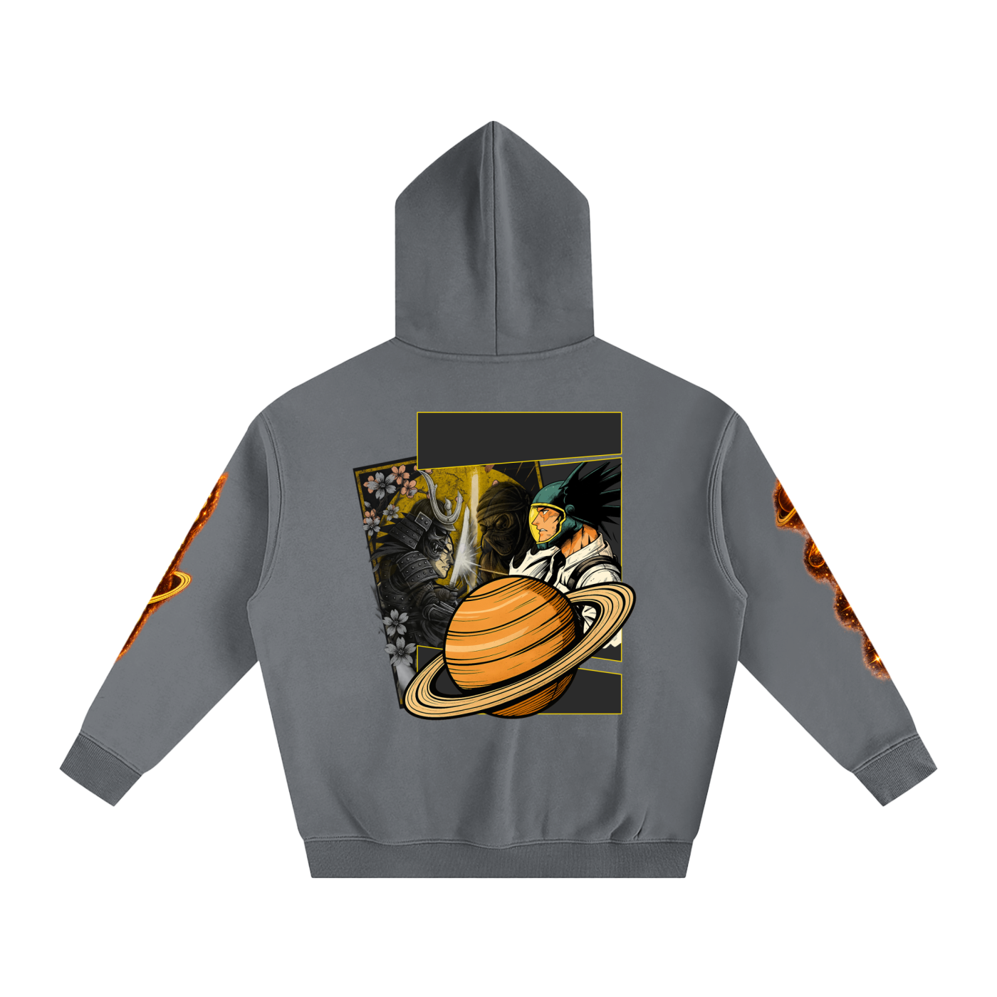 Saturn Oversize Fleeced Hoodie