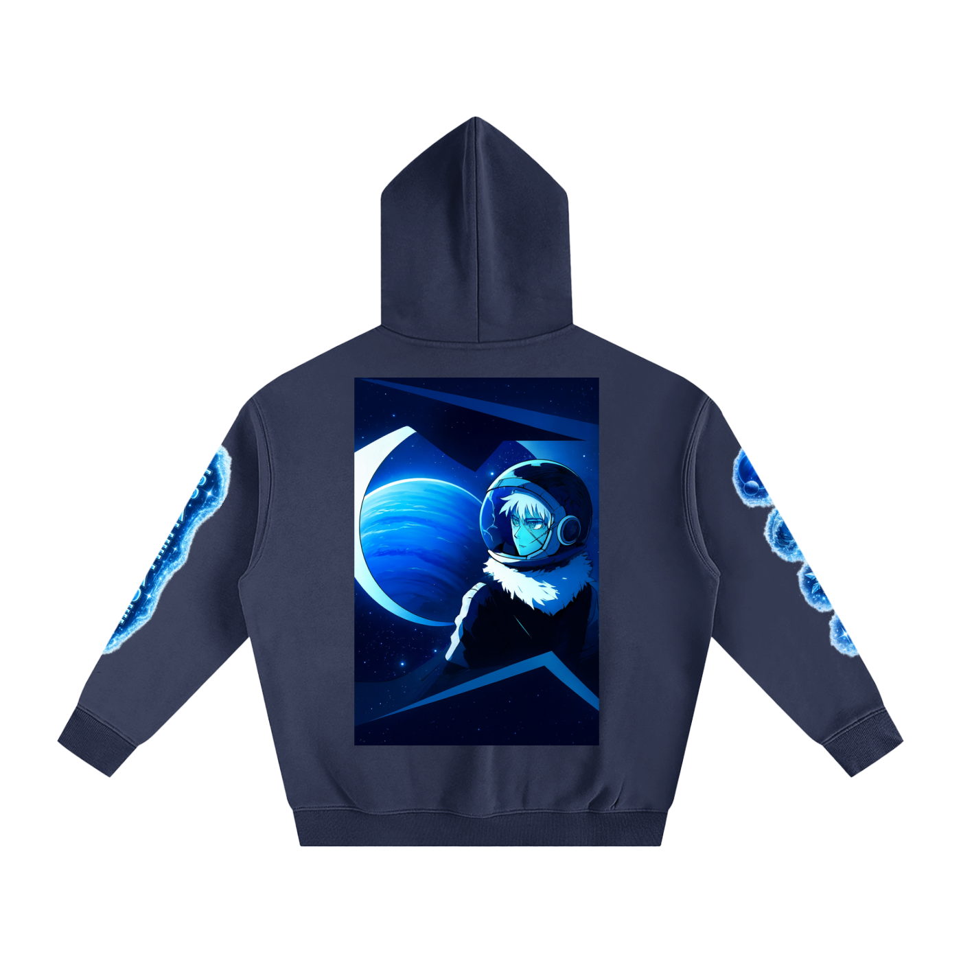 Neptune Oversize Fleeced Hoodie