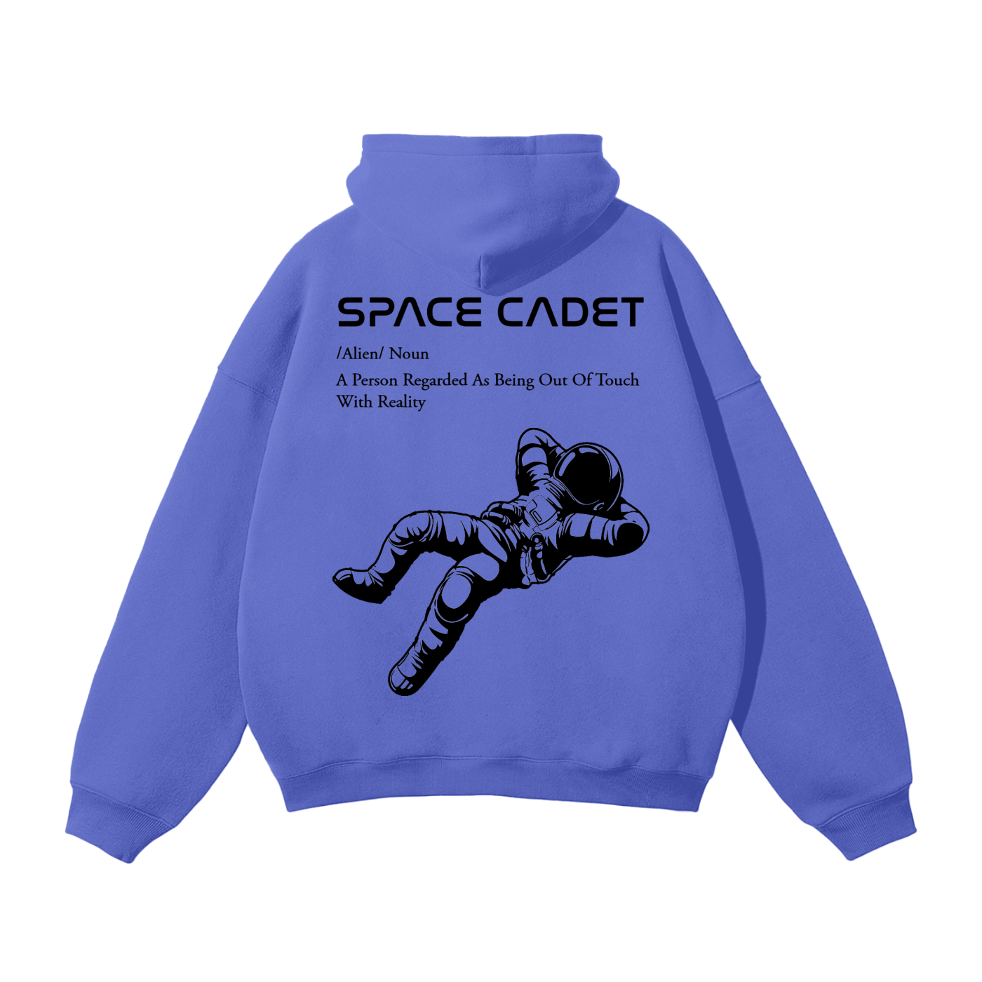 Space Cadet V1 Hoodie Black Print