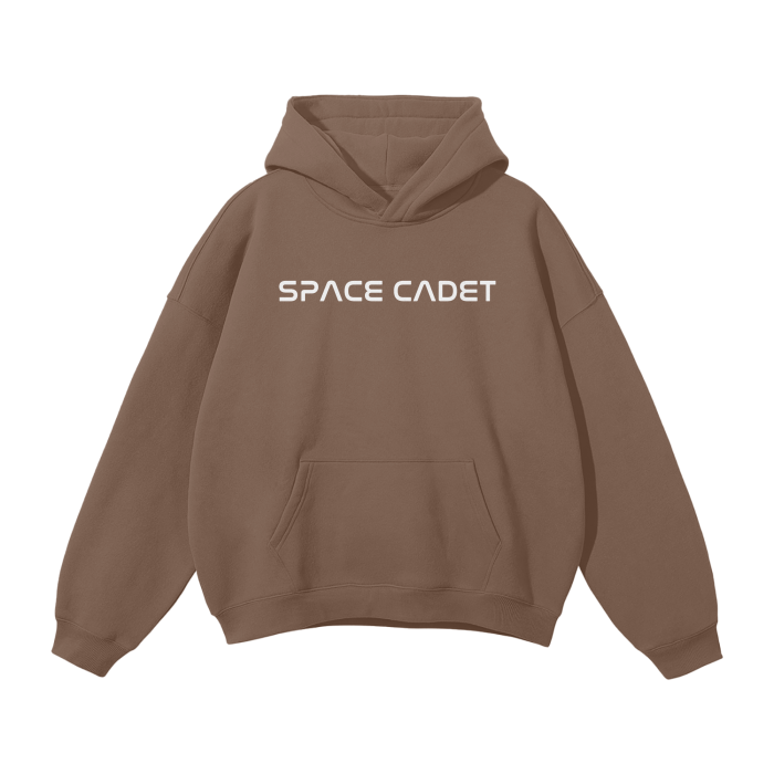 Space Cadet V1 Hoodie White Print