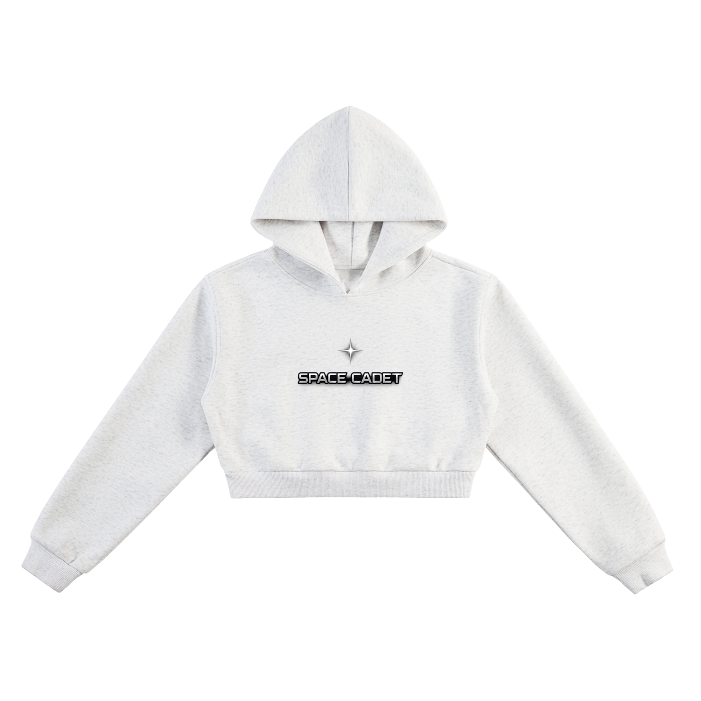 Space Cadet Cropped Hoodie