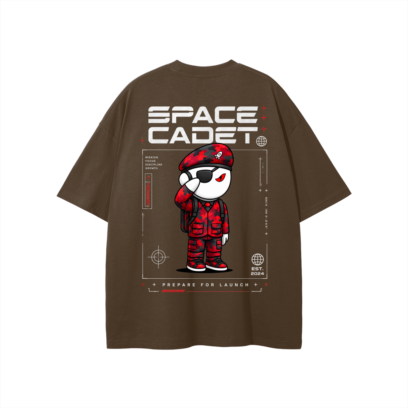 V4 Space Cadet Camo Red