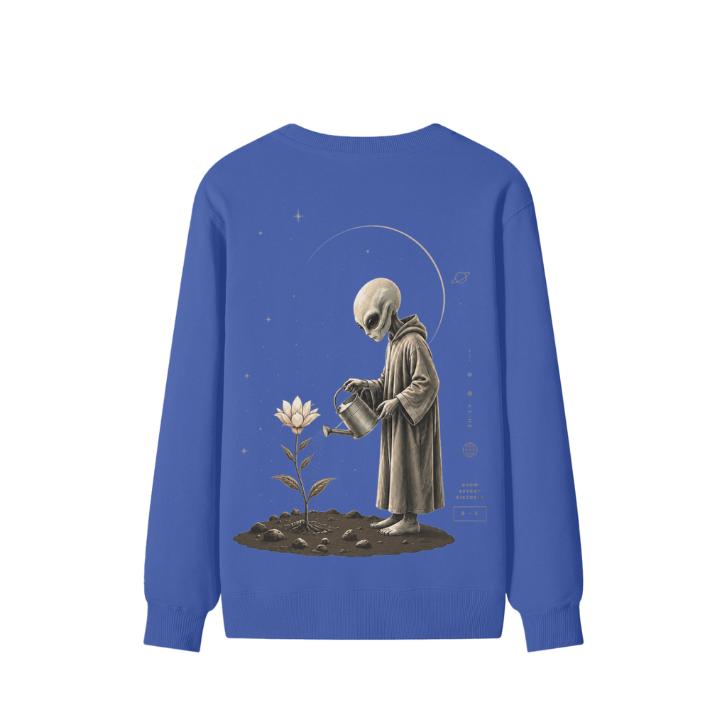 Space Cadet Flower Of Life Crewneck