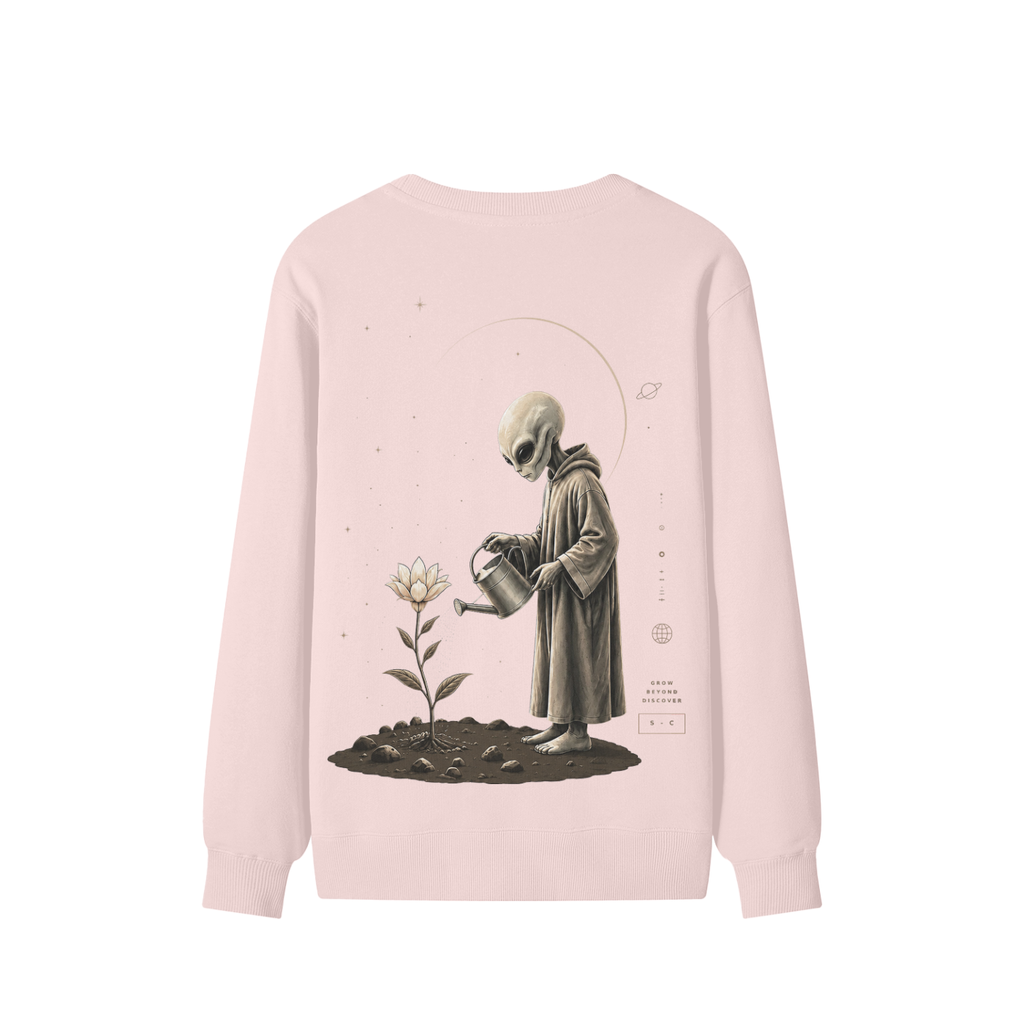 Space Cadet Flower Of Life Crewneck