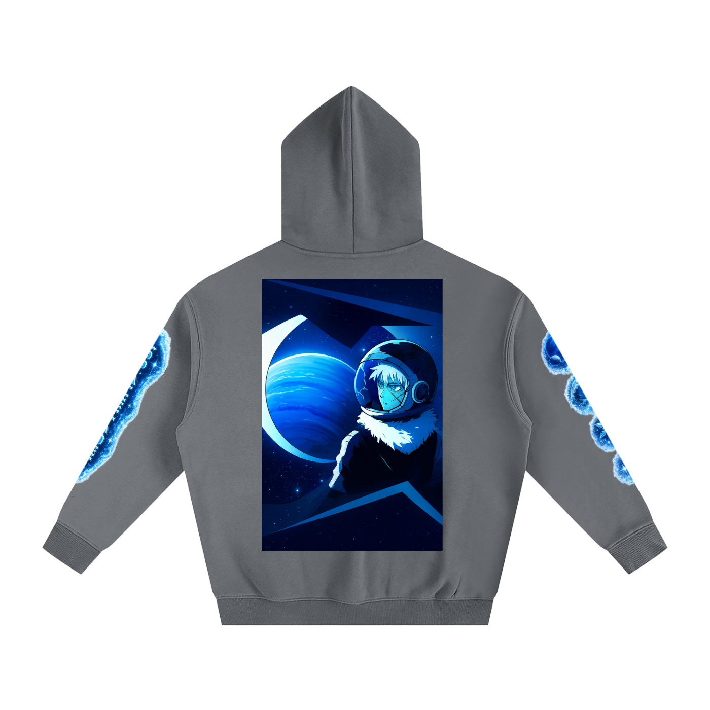 Neptune Oversize Fleeced Hoodie