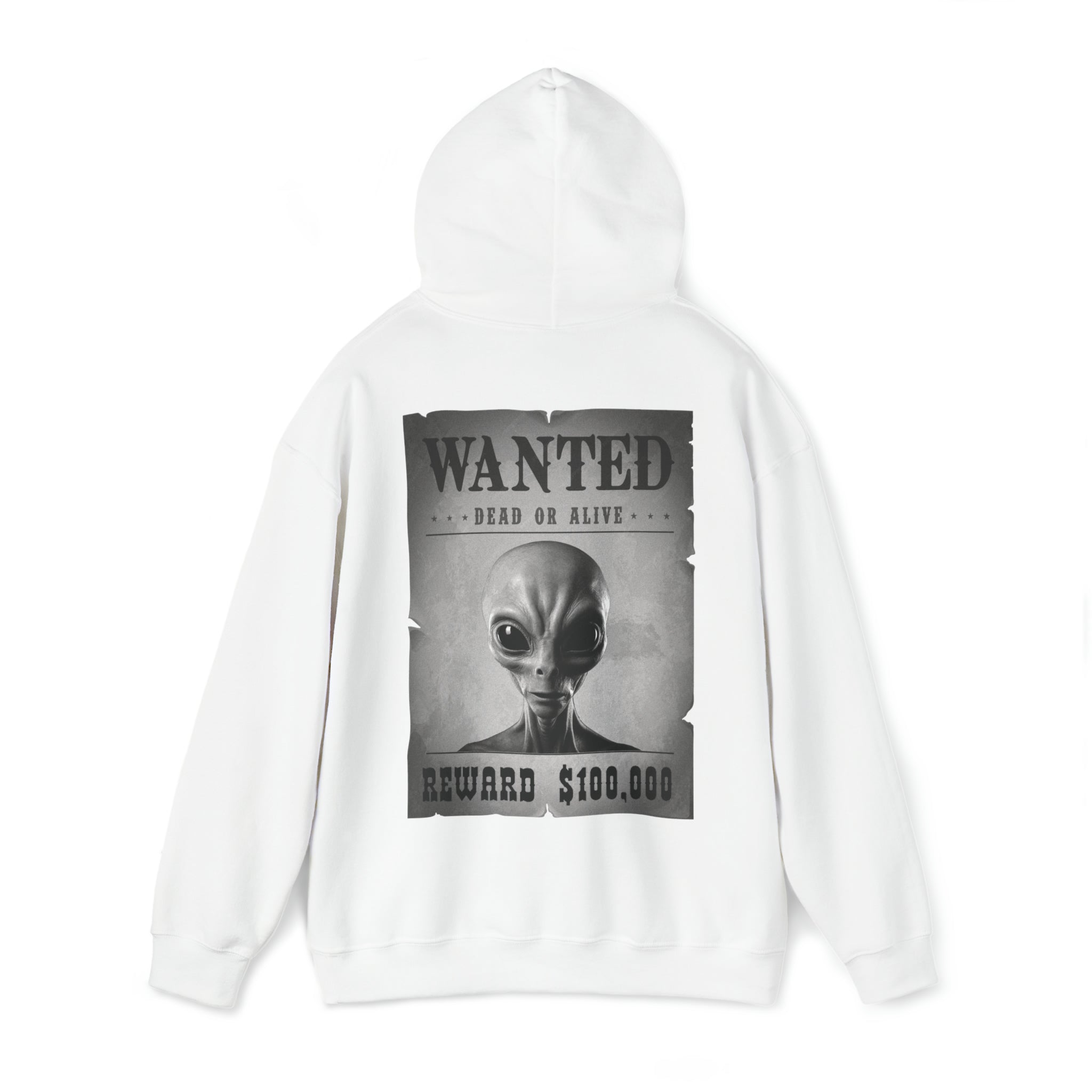 Space Cadet Wanted Alien Hoodie