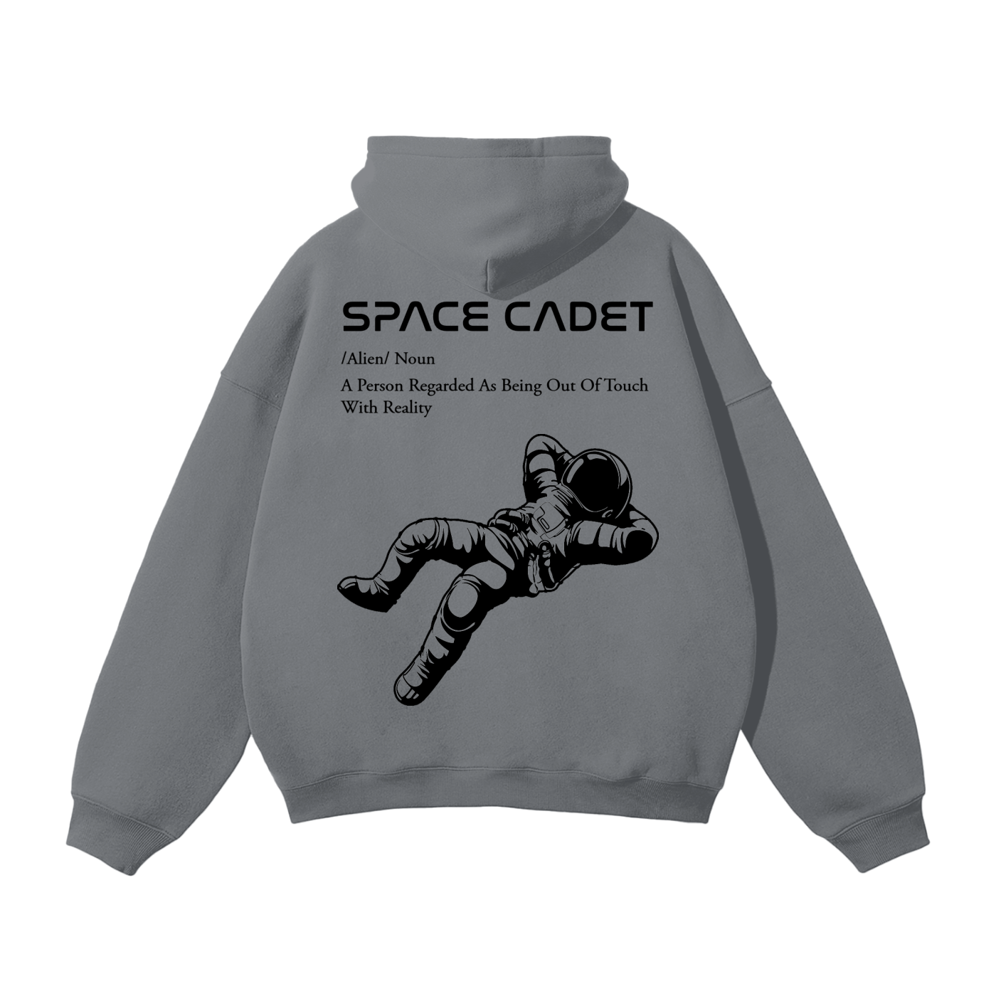 Space Cadet V1 Hoodie Black Print