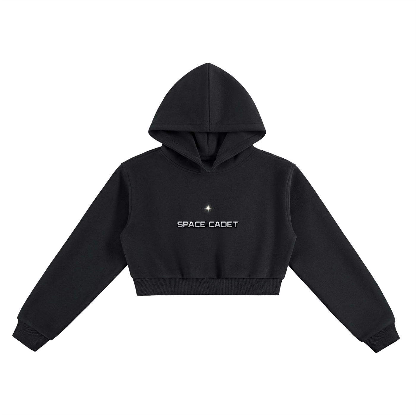 Space Cadet Cropped Hoodie