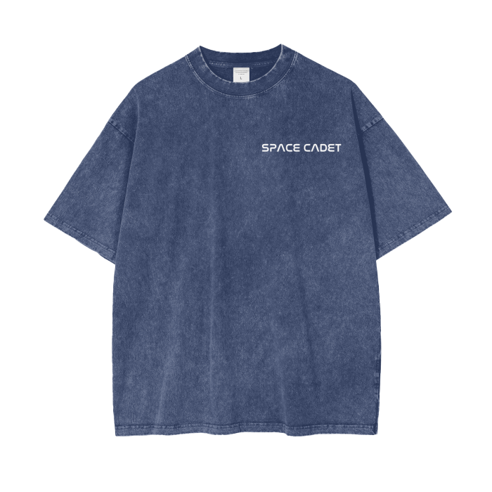 Official V2 Space Cadet Acid Wash Oversize T-Shirt