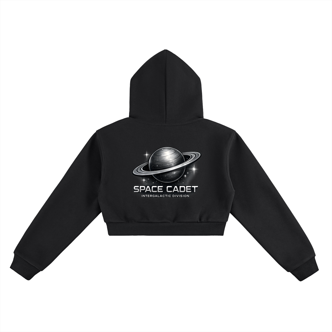 Space Cadet Cropped Hoodie