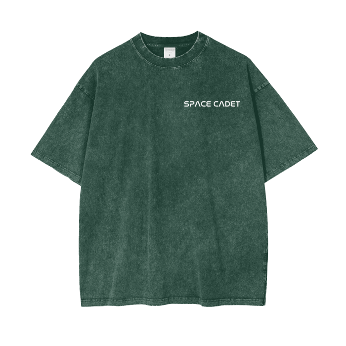 Official V2 Space Cadet Acid Wash Oversize T-Shirt