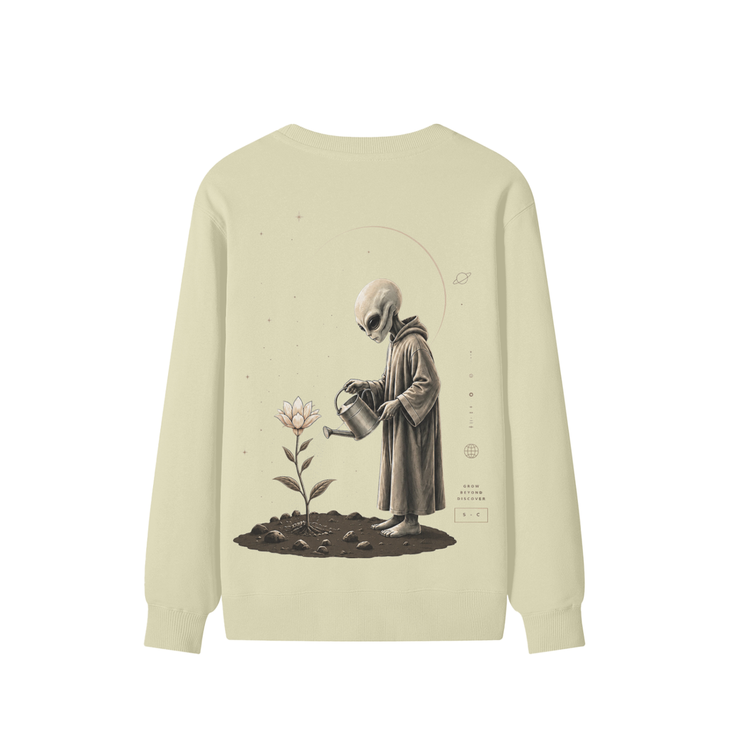 Space Cadet Flower Of Life Crewneck