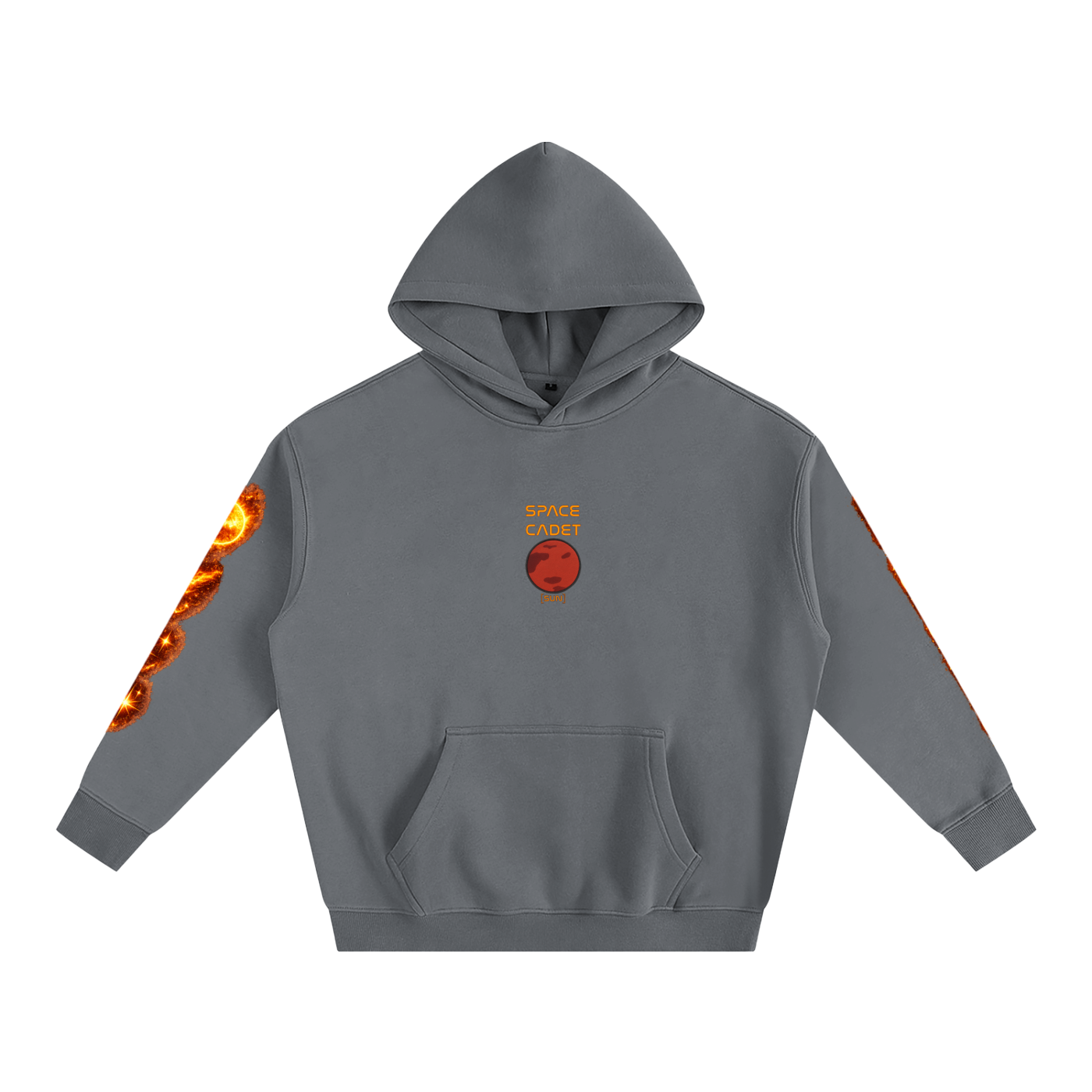 Sun Oversize Fleeced Hoodie