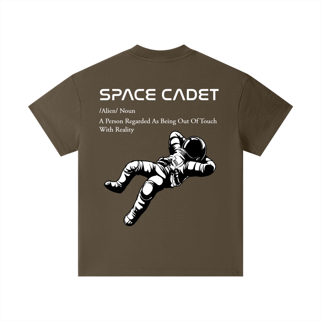 Space Cadet V1 White Print Kids T-Shirt
