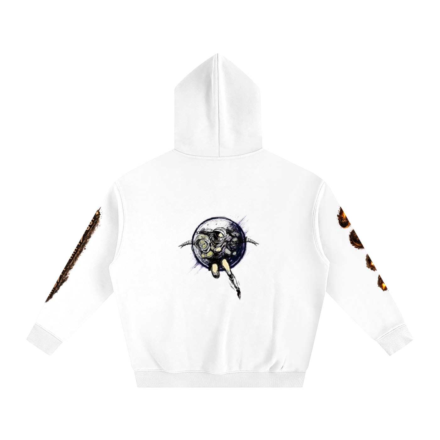 Mercury Oversize Fleeced Hoodie