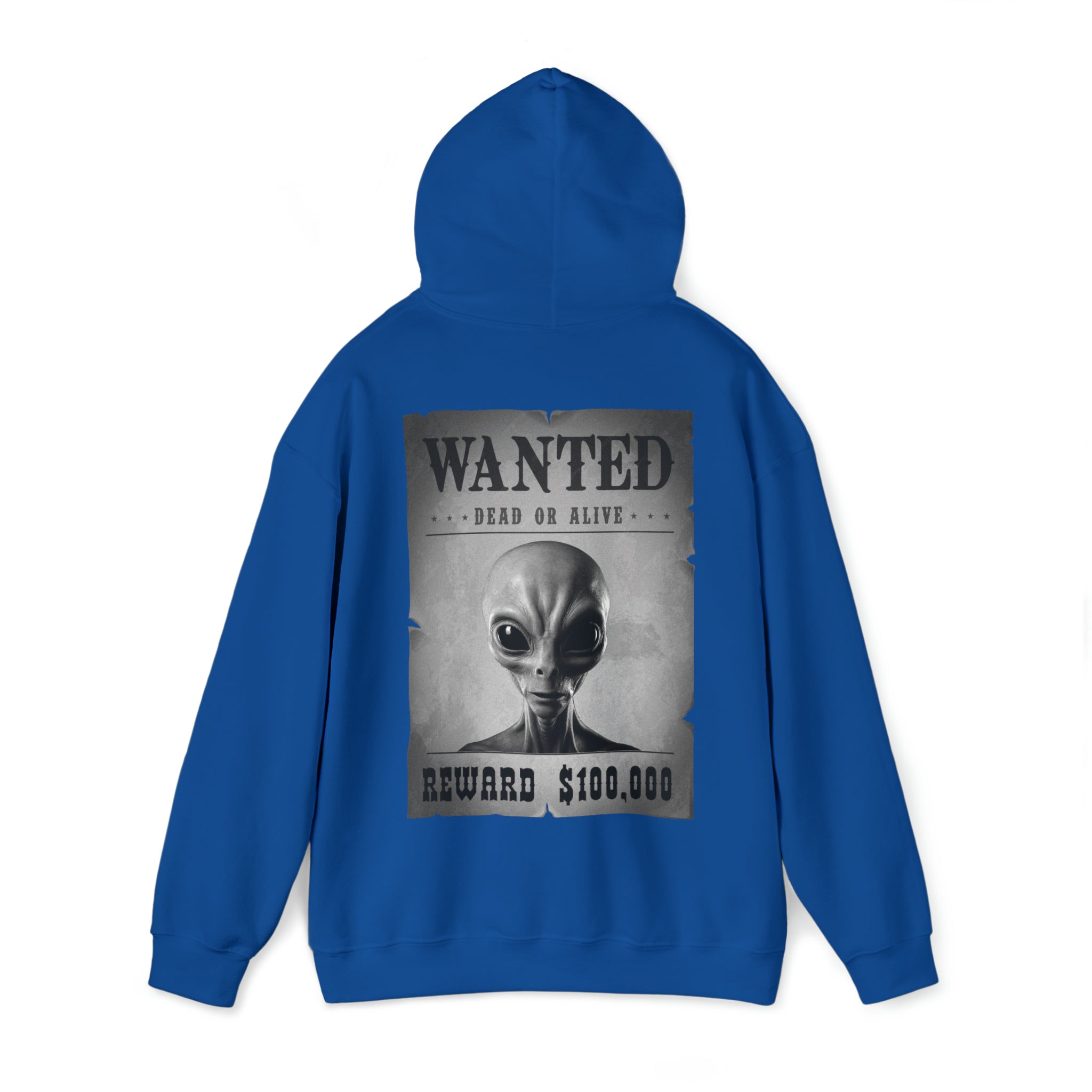 Space Cadet Wanted Alien Hoodie