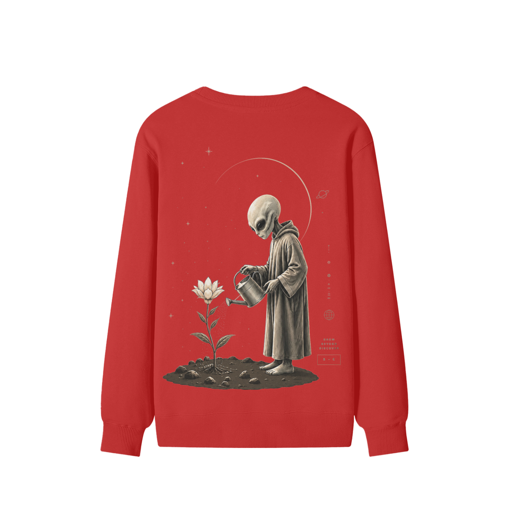 Space Cadet Flower Of Life Crewneck
