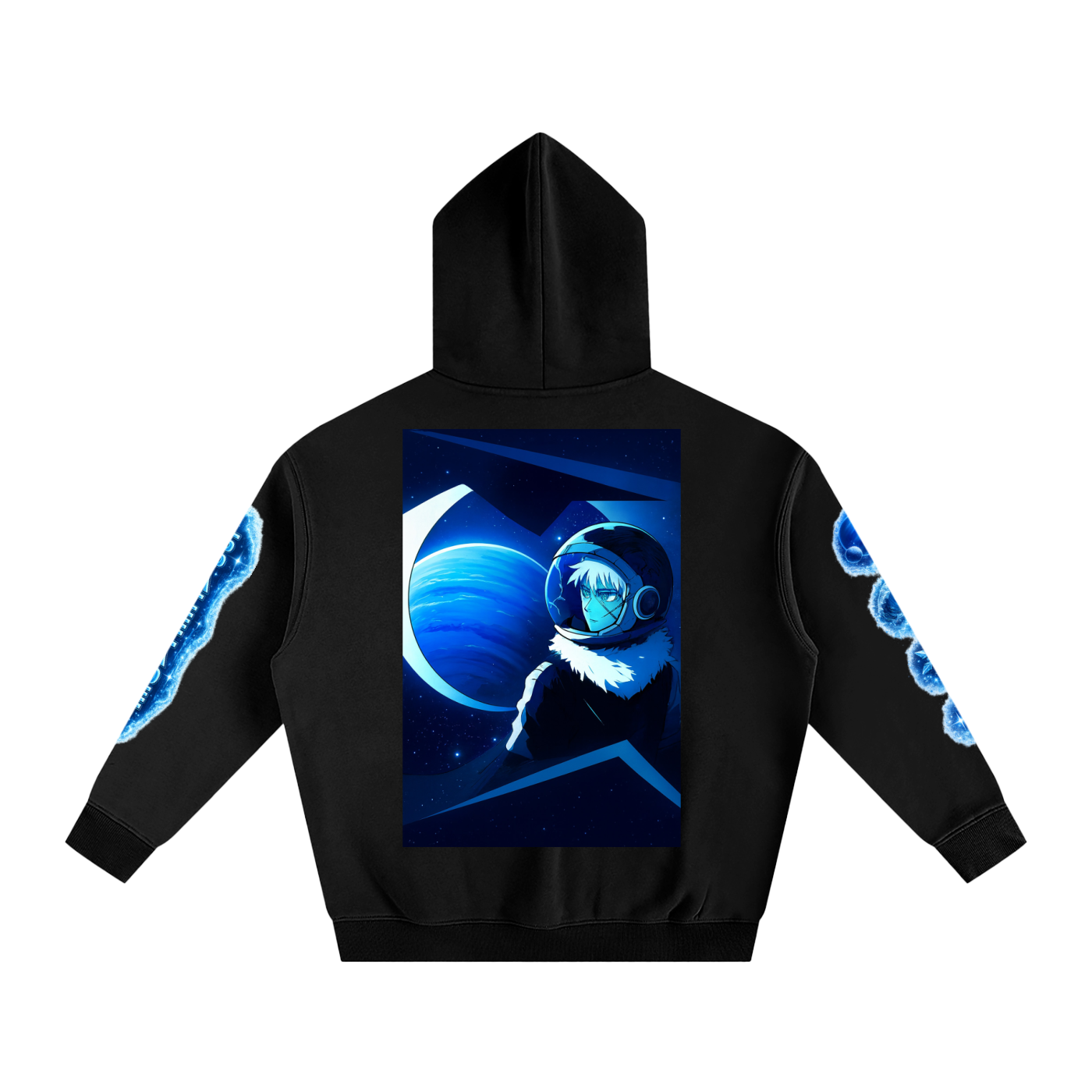 Neptune Oversize Fleeced Hoodie