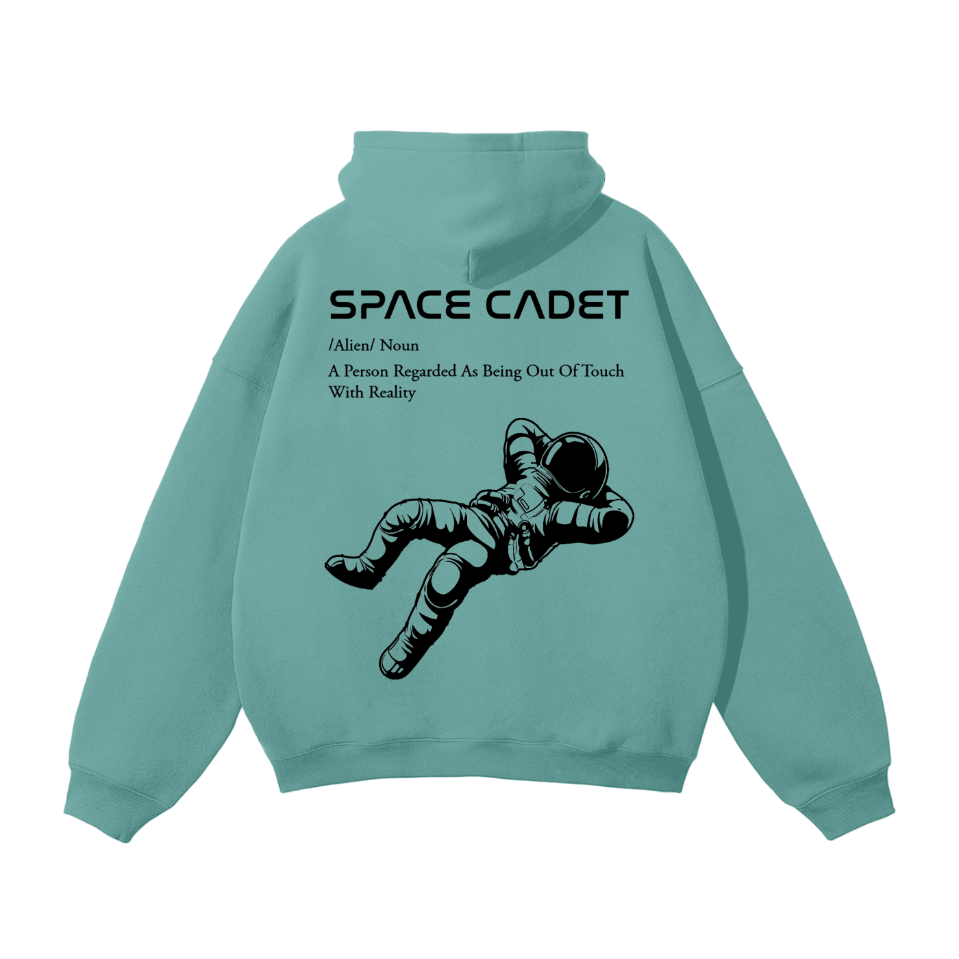 Space Cadet V1 Hoodie Black Print