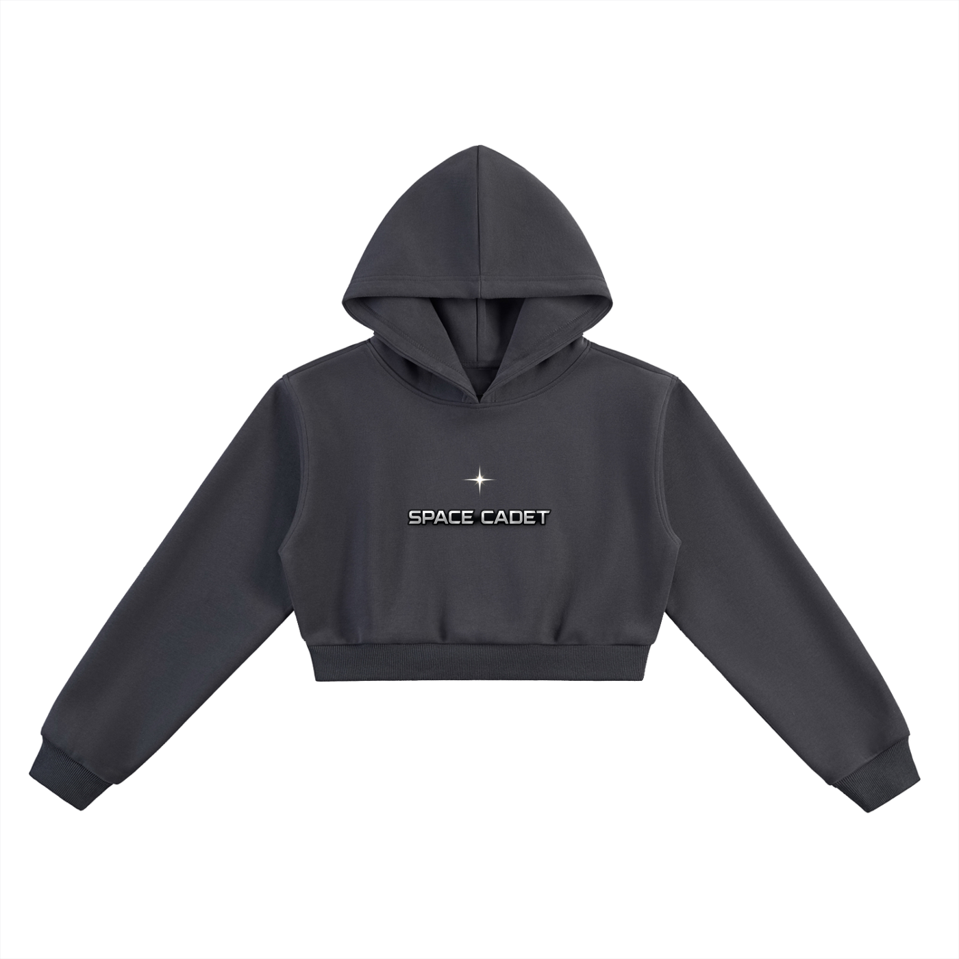 Essential Angel Cropped Hoodie