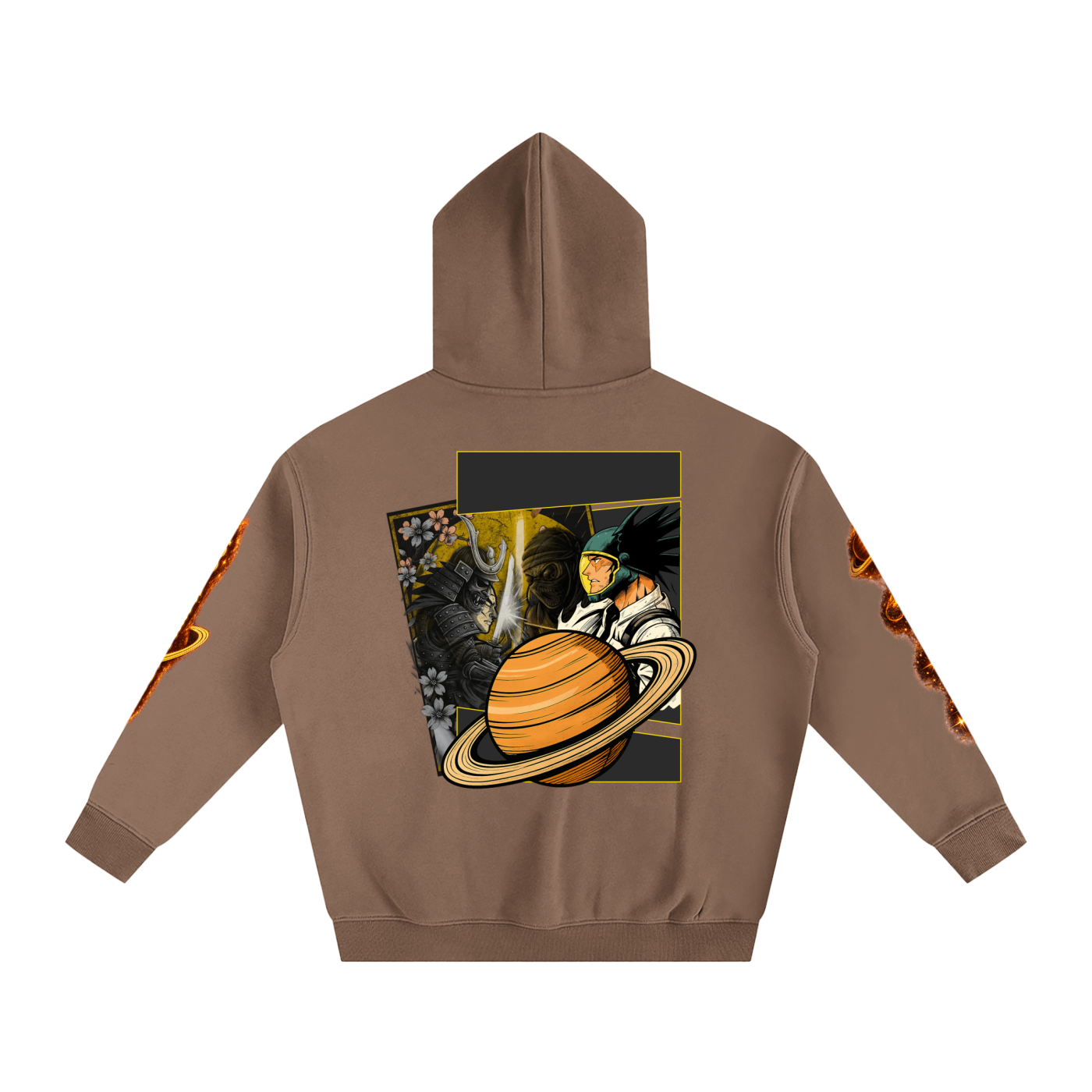 Saturn Oversize Fleeced Hoodie