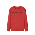 Space Cadet V1 Black Print Sweater