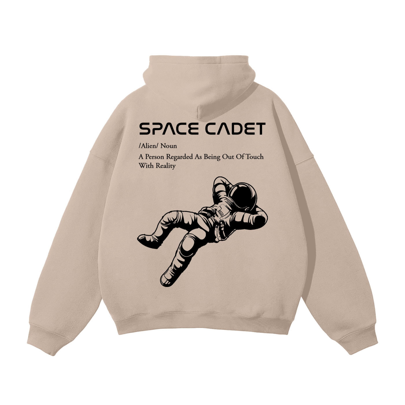 Space Cadet V1 Hoodie Black Print