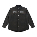 Space Cadet Rockstar Vintage Washed Denim Shirt