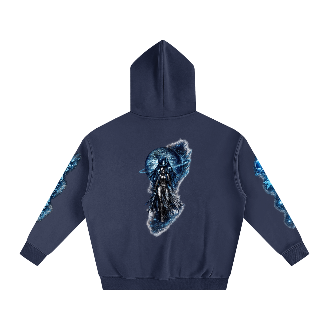 Uranus Oversize Fleeced Hoodie