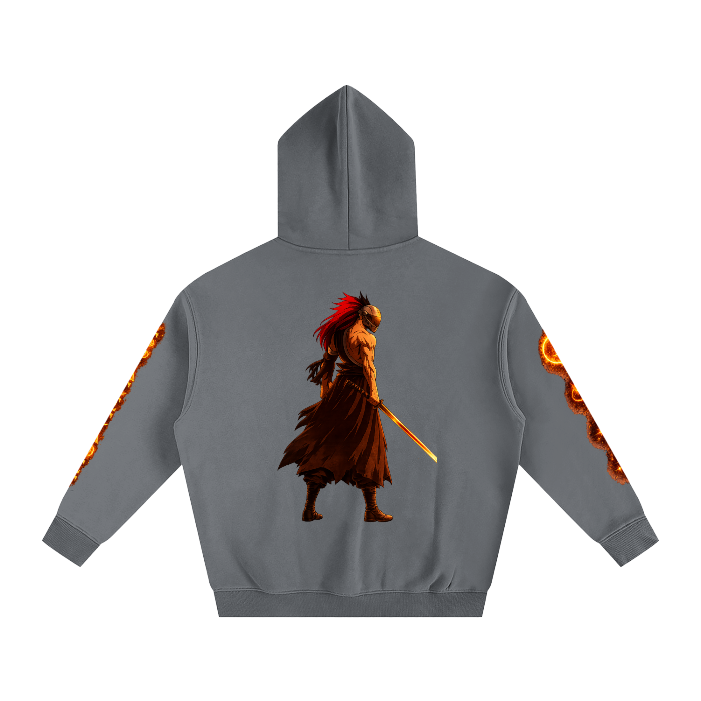 Sun Oversize Fleeced Hoodie