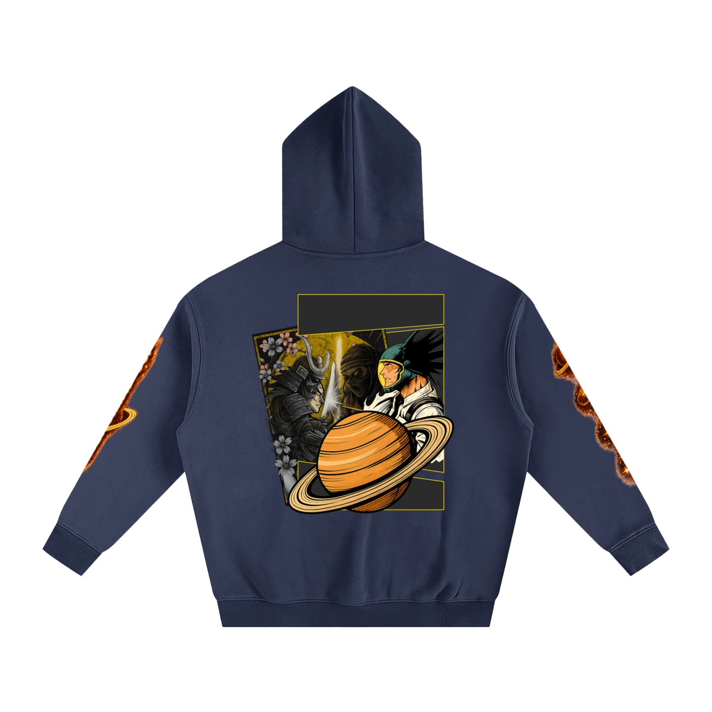 Saturn Oversize Fleeced Hoodie