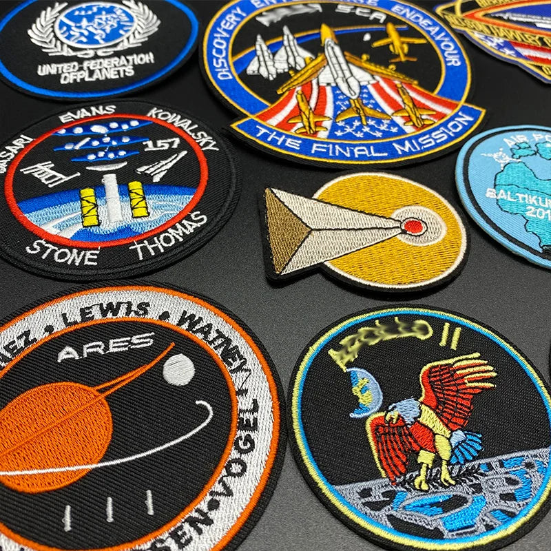 Embroidered Iron On Patches