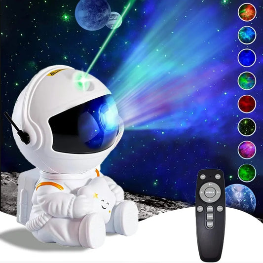 Astronaut Galaxy Night Light/Projector