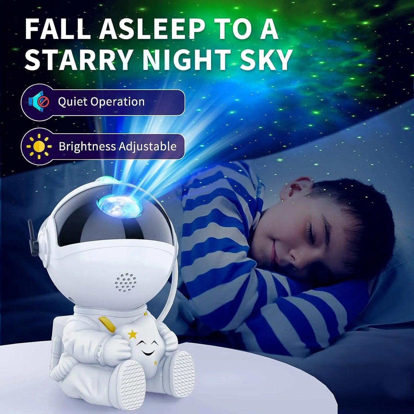 Astronaut Galaxy Night Light/Projector