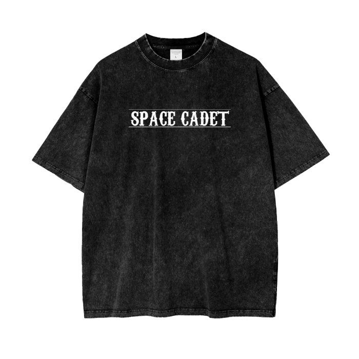 V2 Space Surfer Acid Wash Oversize T-Shirt