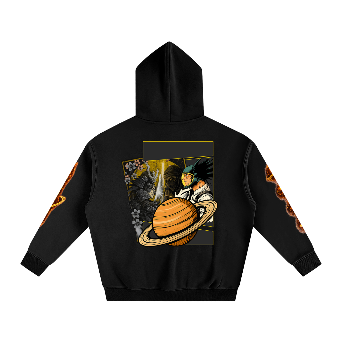 Saturn Oversize Fleeced Hoodie