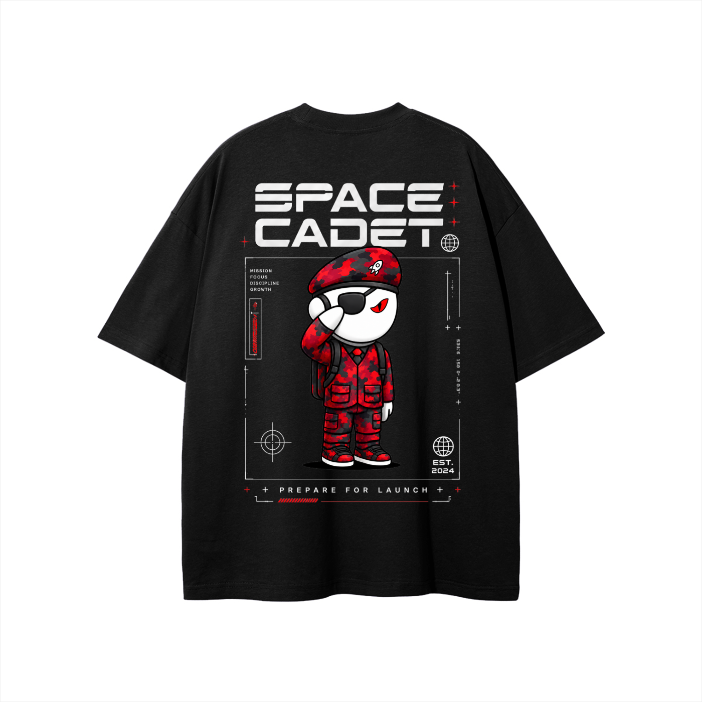 V4 Space Cadet Camo Red