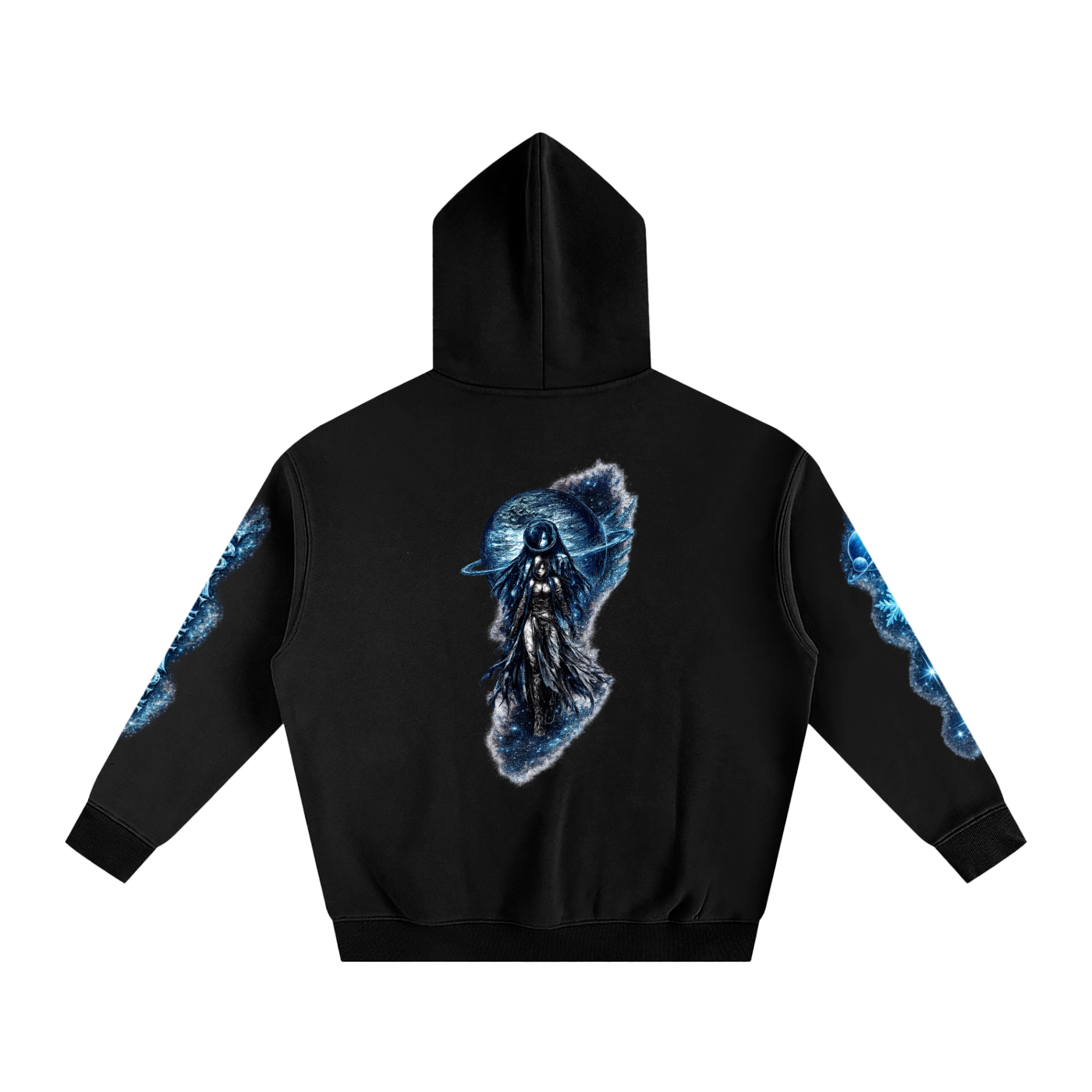 Uranus Oversize Fleeced Hoodie